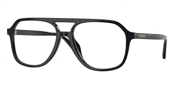 Versace VE3397U - Black, Plastic, Mixed Shapes frame