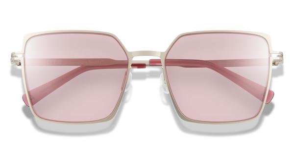 KITS Equinox Sun - Matte Silver, Metal, Rectangle frame