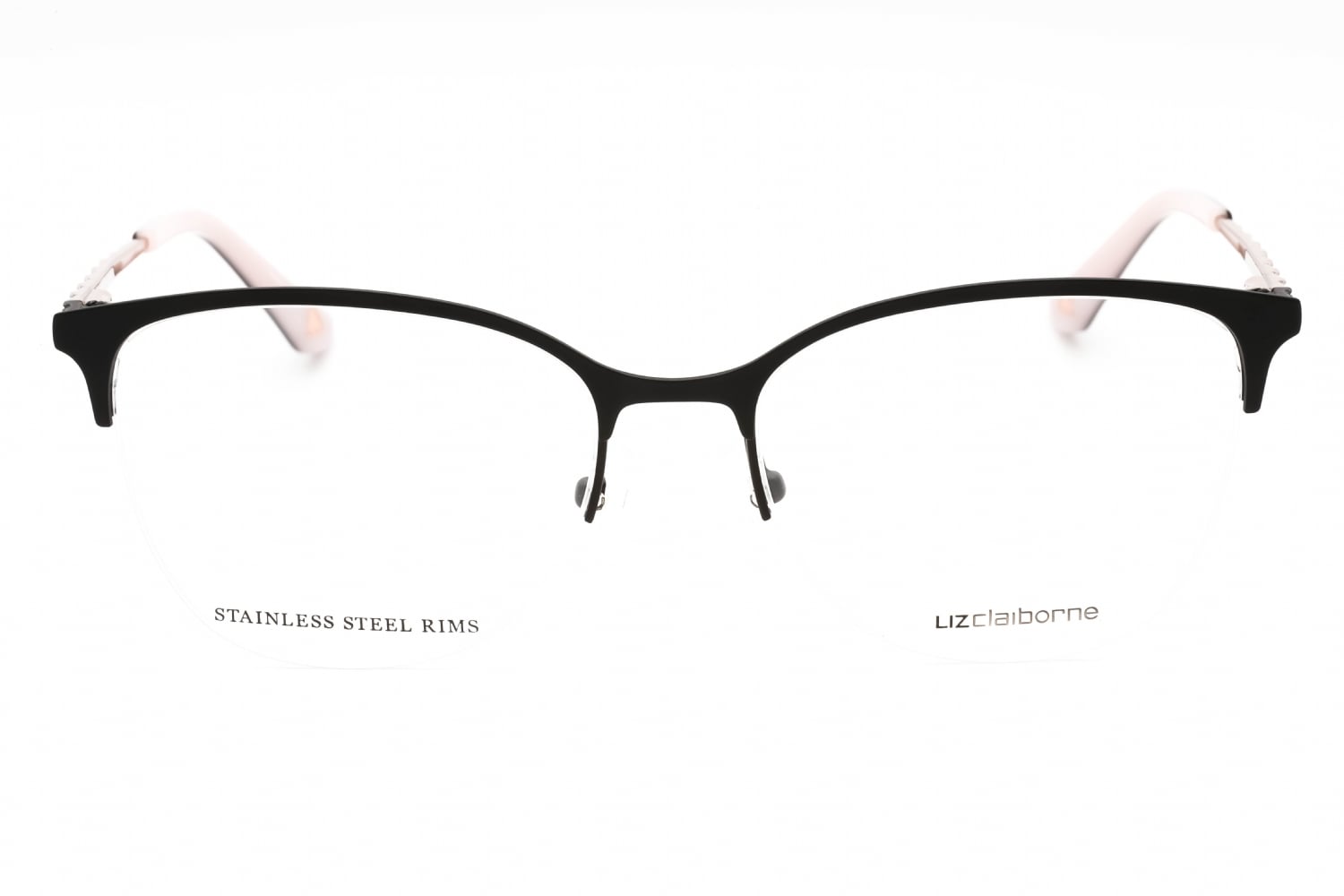 Liz Claiborne L 677 - MTT Black, Metal, Round frame