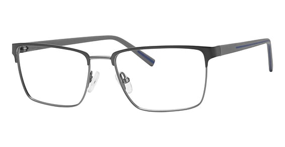 Liz Claiborne CB 283 - Matte Grey, Stainless Steel, Rectangle frame