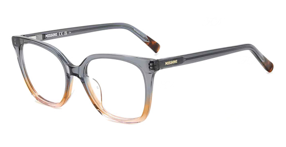 Missoni MIS 0160/G - Grey Brown, Acetate, Rectangle frame