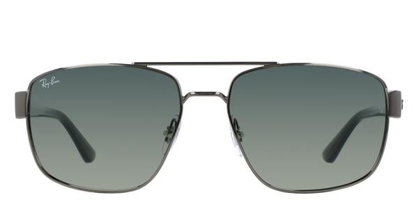 Ray-Ban RB3663 - Gunmetal, Stainless Steel, Aviator frame