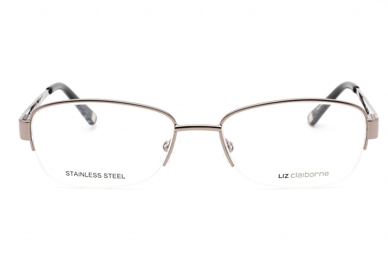 Liz Claiborne L 611 - Ruthenium, Metal, Oval frame