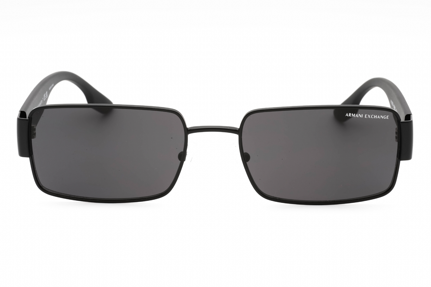 Armani Exchange 0AX2052S - Black, Metal, Rectangle frame