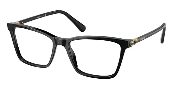 Swarovski SK2015 - Black, Plastic, Cat Eye frame