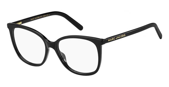 Marc Jacobs Marc 662 - Black, Plastic, Rectangle frame