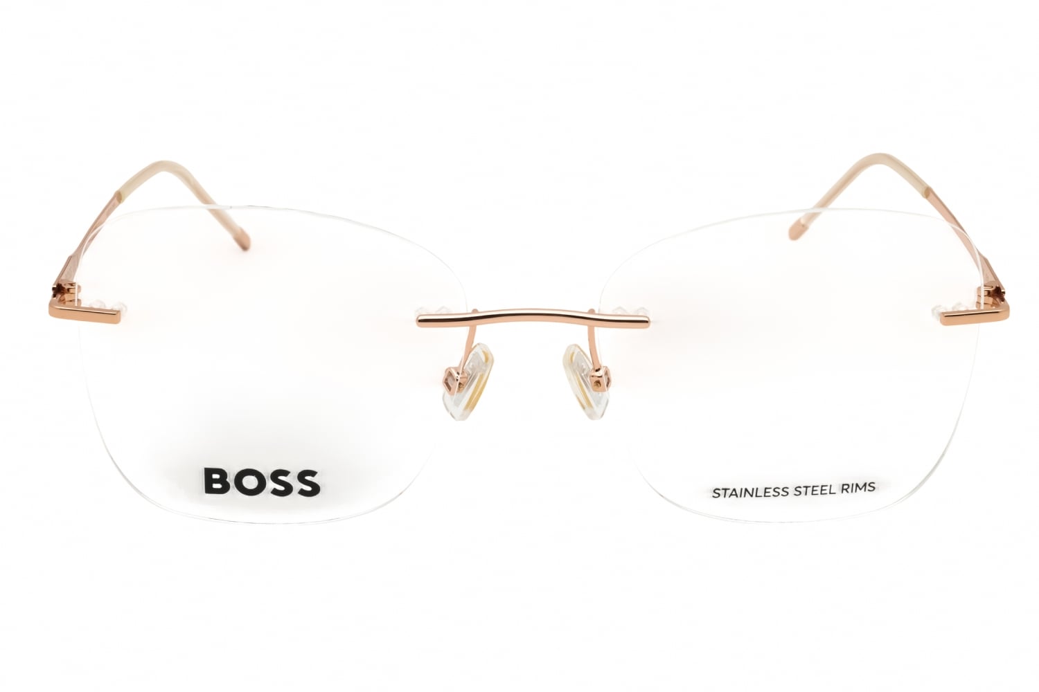 Hugo Boss BOSS 1667 - Gold, Metal, Rimless frame