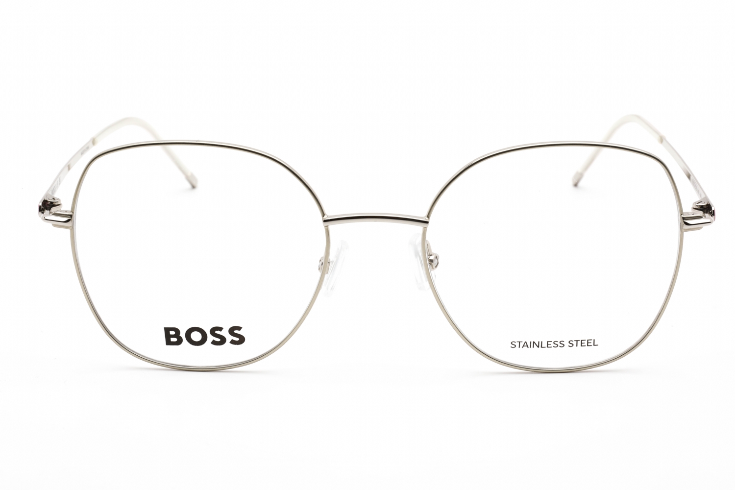 Hugo Boss BOSS 1529 - Silver Pink, Metal, Round frame