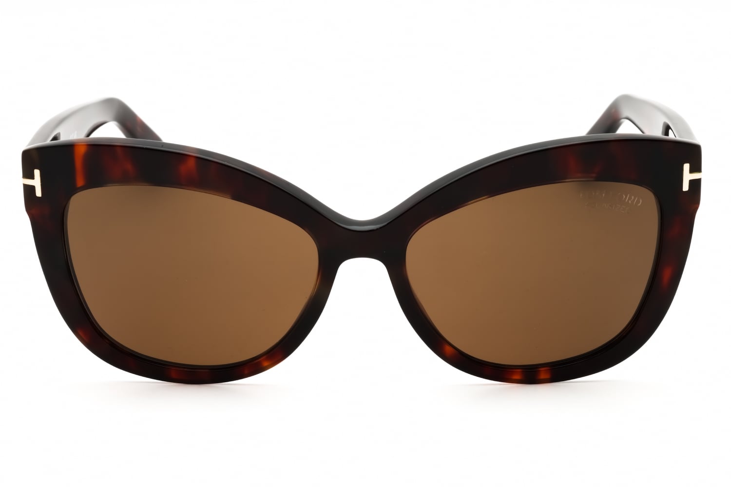 Tom Ford FT0524 - RED Havana, Acetate, Cat Eye frame