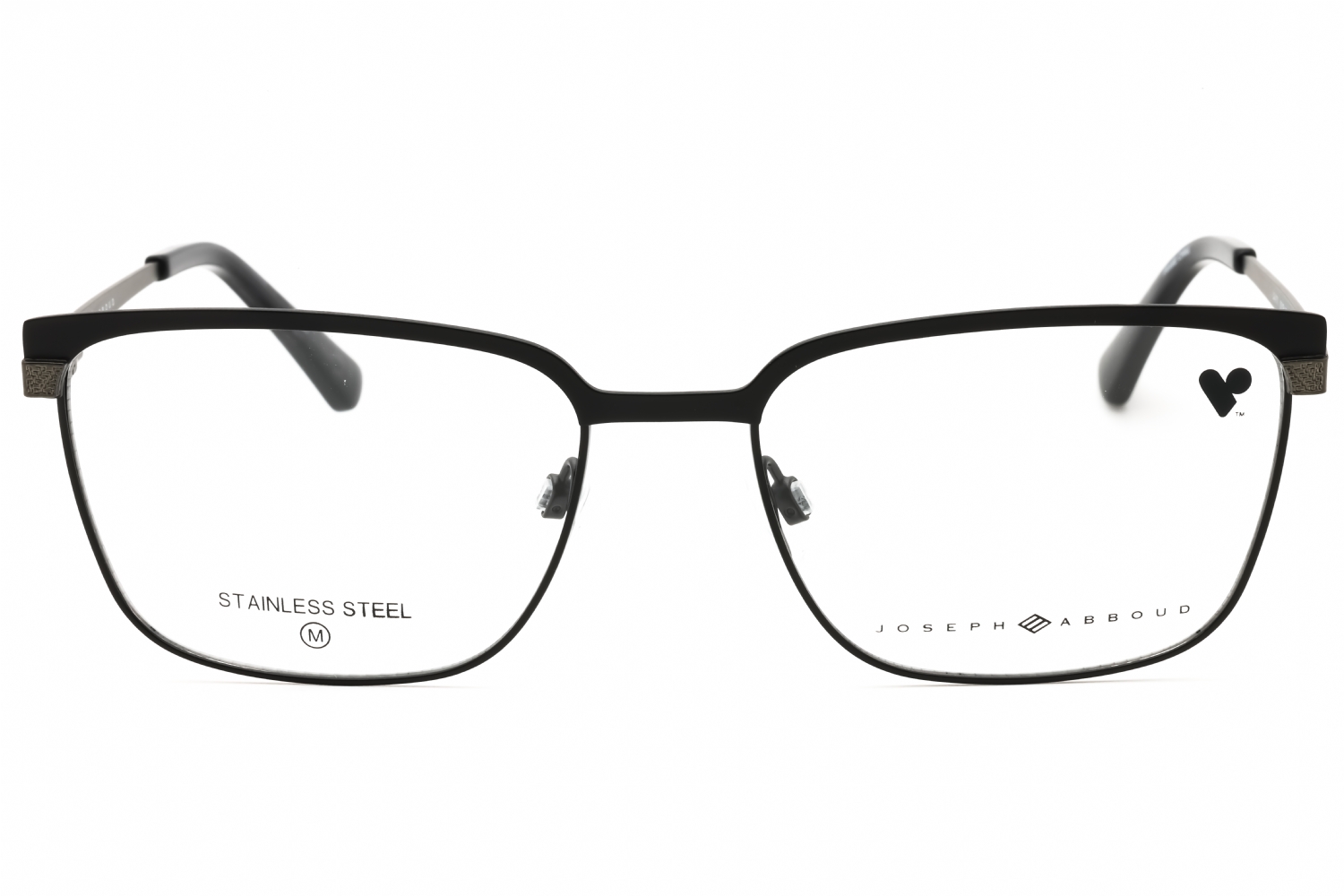 Joseph Abboud JA4111 - Black, Metal, Rectangle frame