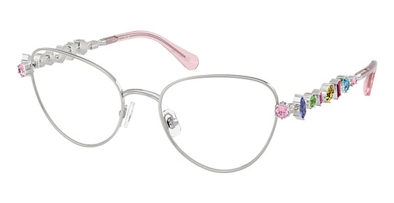 Swarovski SK1024 - Silver, Metal, Oval frame
