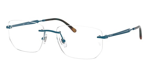 Ray-Ban RX3768V - Blue, Metal, Mixed Shapes frame