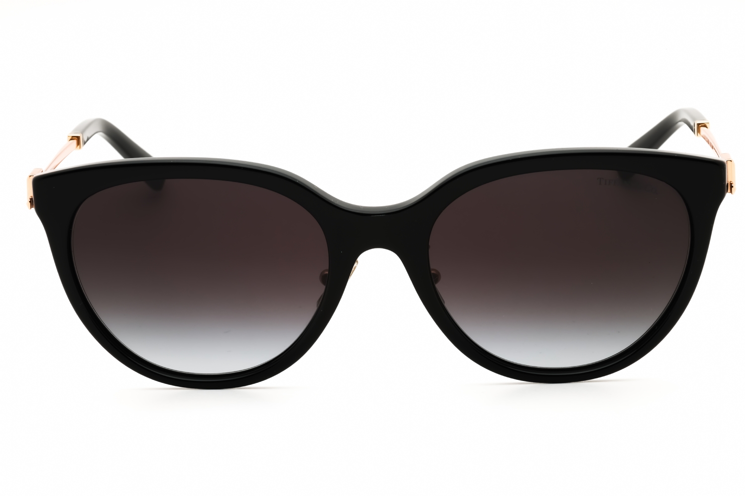 Tiffany 0TF4243D - Black, Mixed Materials, Round frame
