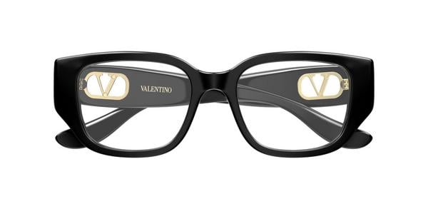 Valentino VG0037OA - Black, Acetate, Rectangle frame