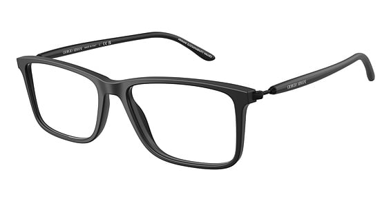 Giorgio Armani AR7261 - Matte Black, Plastic, Rectangle frame