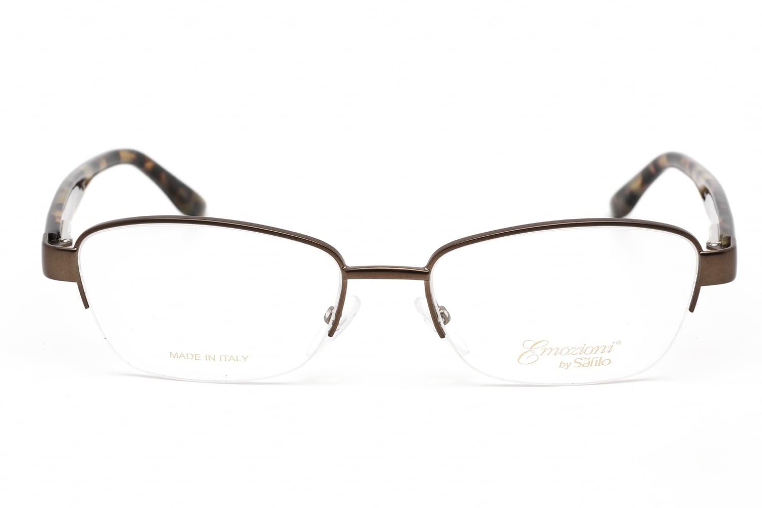 Emozioni 4373 - Brown Havana, Metal, Oval frame