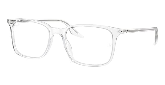 Ray-Ban RX5421 - Transparent, Plastic, Rectangle frame