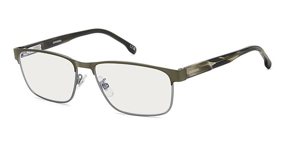 Carrera C Flex 06/G - Tbo2y Milit Grn, Stainless Steel, Rectangle frame