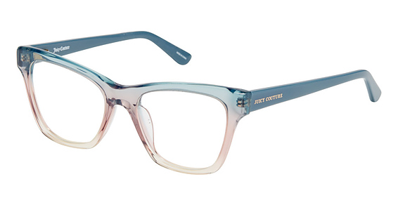 Juicy Couture JU 264/G - Blue Crystal, Acetate, Cat Eye frame
