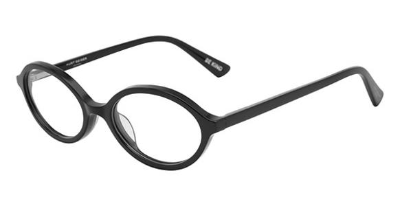KURT GEIGER Kgl5002 - Black, Plastic, Oval frame