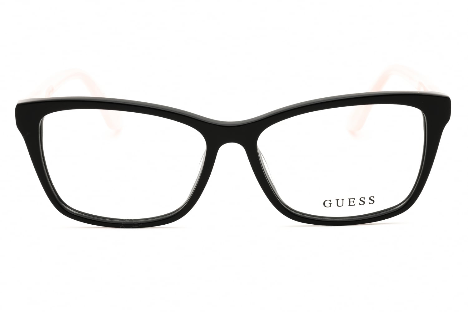 Guess GU50185 - Shiny Black, Acetate, Rectangle frame