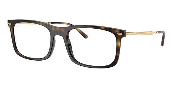 Ray-Ban RX7260F - Havana, Acetate, Rectangle frame