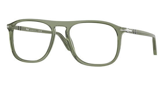 Persol PO3392V - Transparent Green, Plastic, Rectangle frame