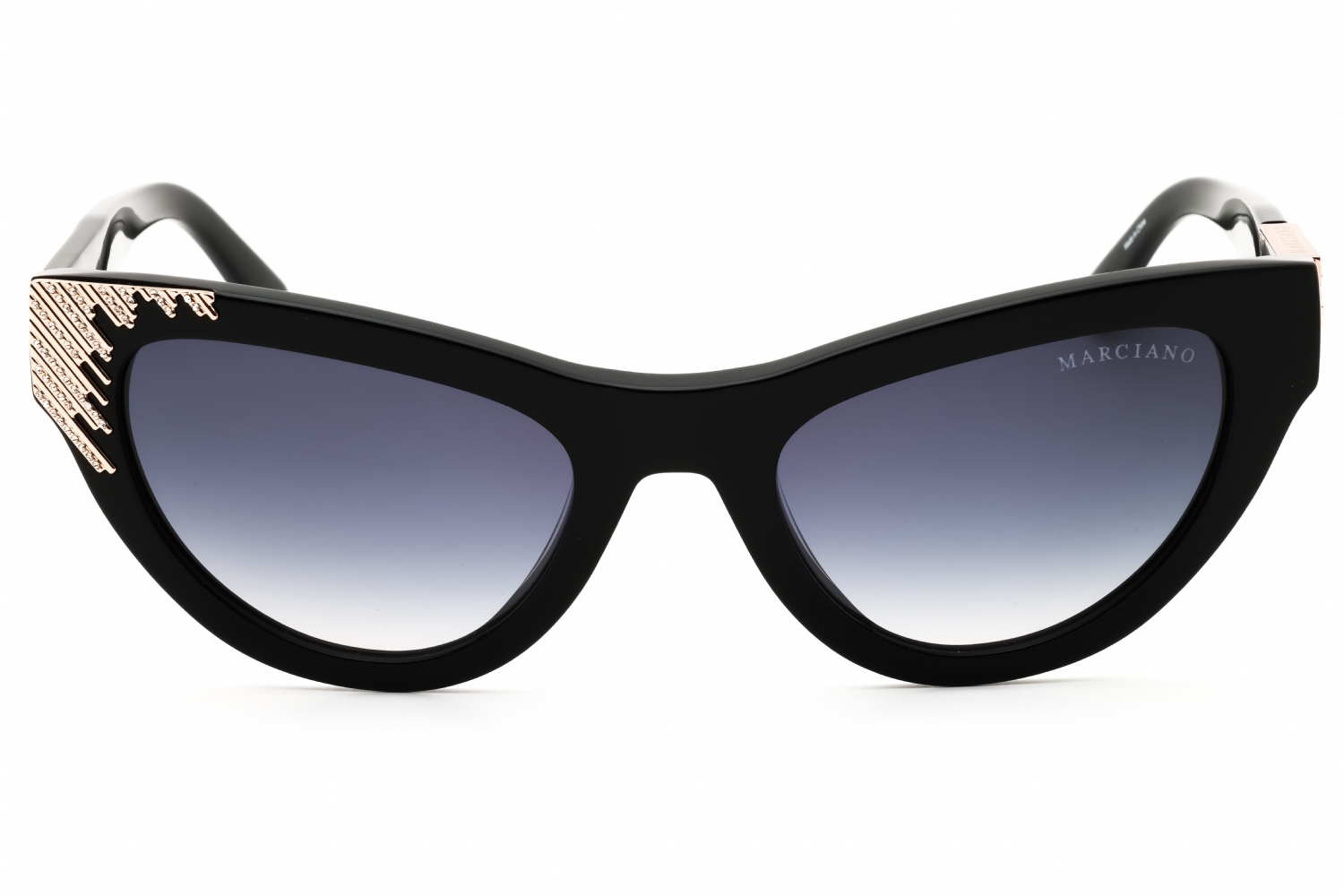 Guess GM00025 - Shiny Black, Acetate, Cat Eye frame