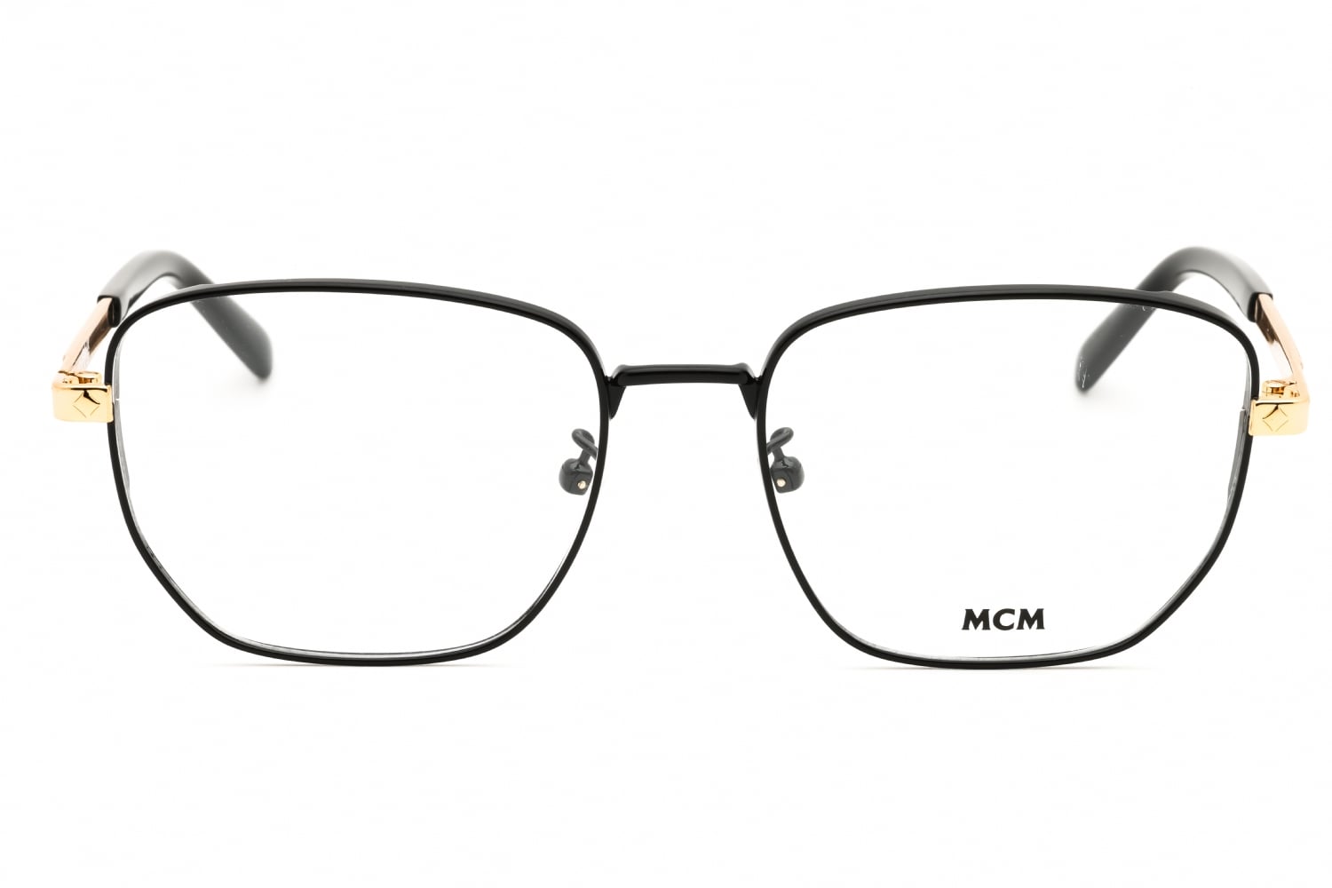 MCM MW5021-H - Shiny Black, Metal, Oval frame