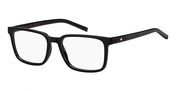 Tommy Hilfiger TH 2246 - Black, Plastic, Rectangle frame