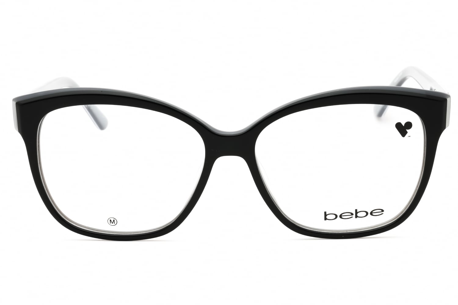 Bebe BB5214 - JET, Acetate, Rectangle frame