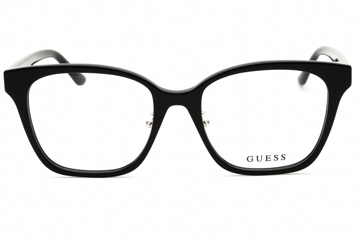 Guess GU50153-D - Shiny Black, Acetate, Rectangle frame