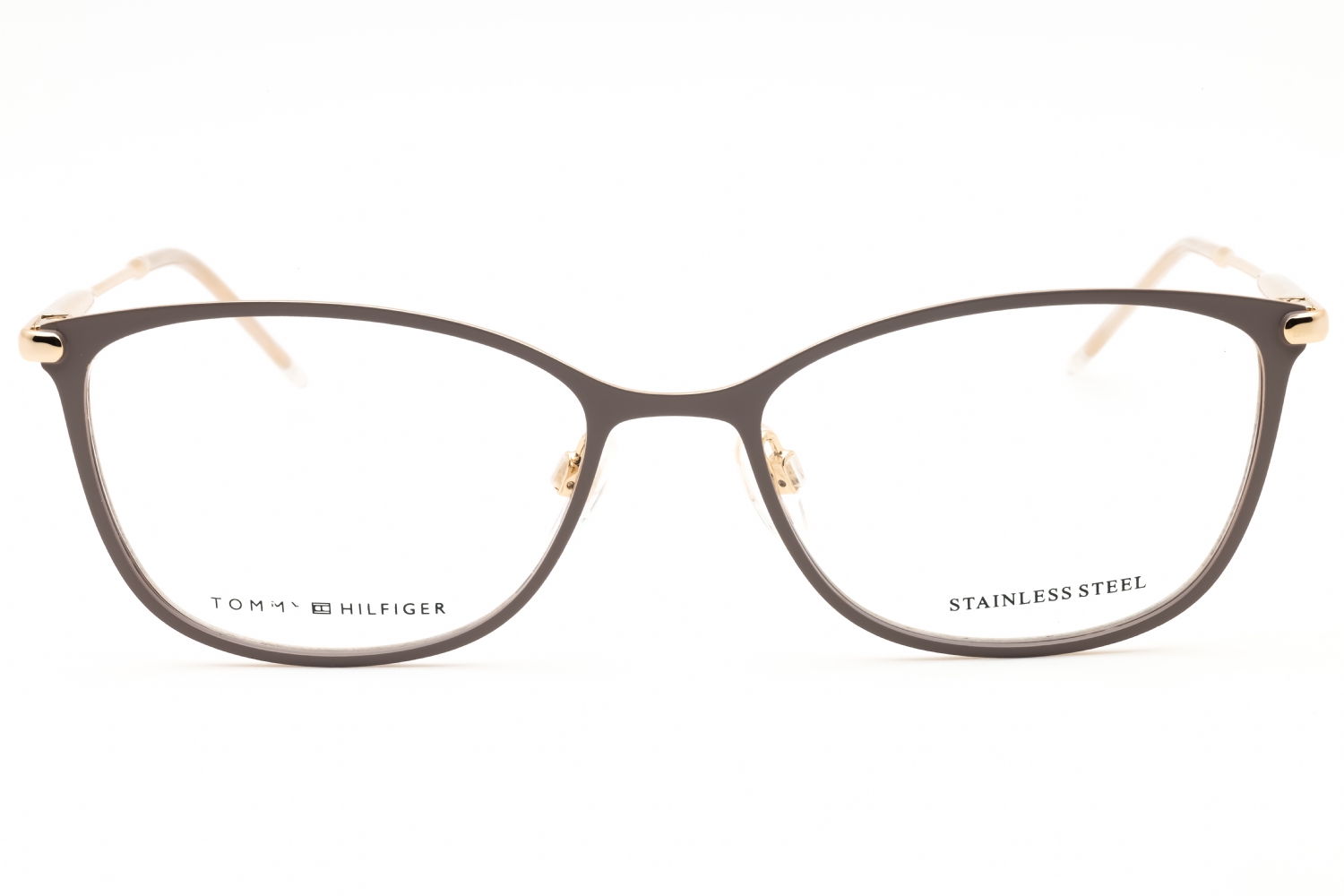 Tommy Hilfiger TH 1637 - Gold Grey, Metal, Rectangle frame
