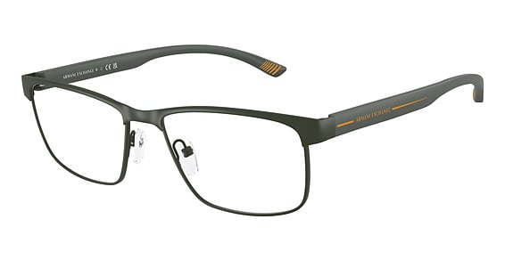 Armani Exchange AX1070 - Matte Dark Green, Metal, Oval frame