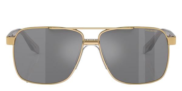 Versace VE2174 - Gold, Metal, Aviator frame