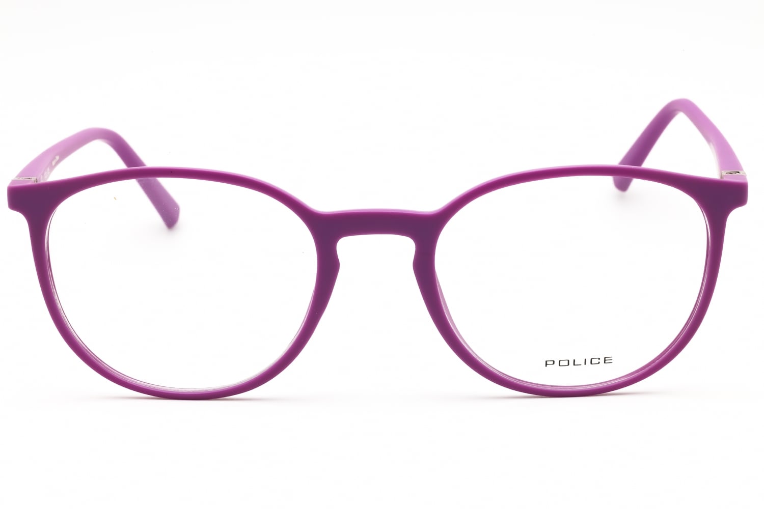 Police V1973 - Semi Matte Violet, Acetate, Round frame