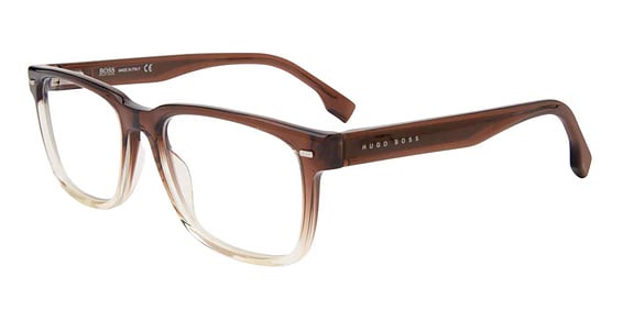 Hugo Boss Boss 1353/U - Black Caramel, Acetate, Rectangle frame