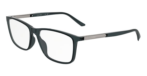 Calvin Klein CK5864N - Transparent Grey, Plastic, Rectangle frame