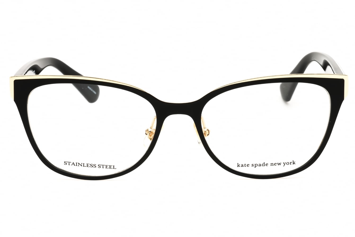 Kate Spade Vandra - Black, Metal, Cat Eye frame