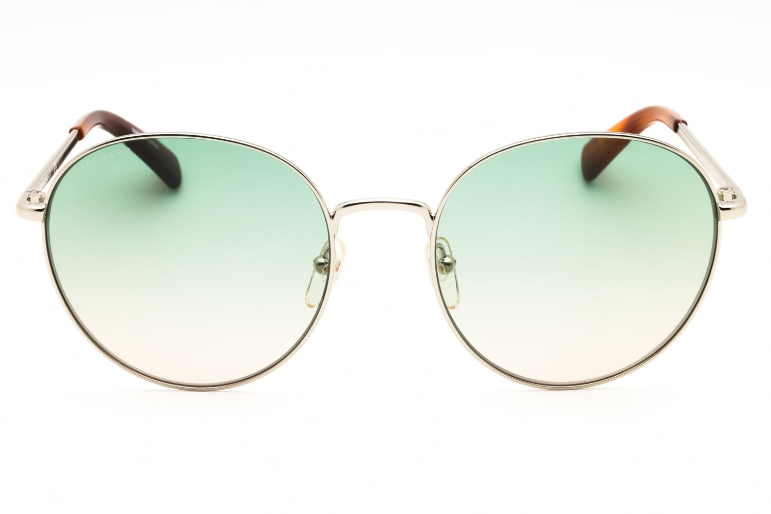 Longchamp LO101S - Gold, Metal, Round frame
