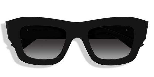 Bottega Veneta BV1357S - Black, Acetate, Rectangle frame