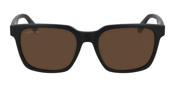 Lacoste L6028S - Matte Black, Plastic, Rectangle frame