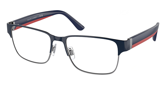 Polo PH1219 - Shiny NEW Port Navy, Metal, Rectangle frame