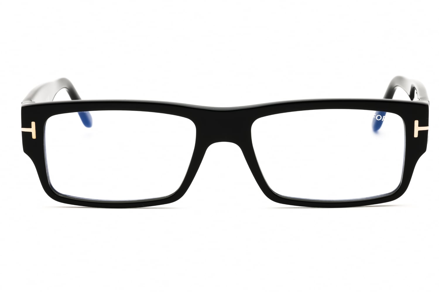 Tom Ford FT5835-B - Black, Acetate, Rectangle frame
