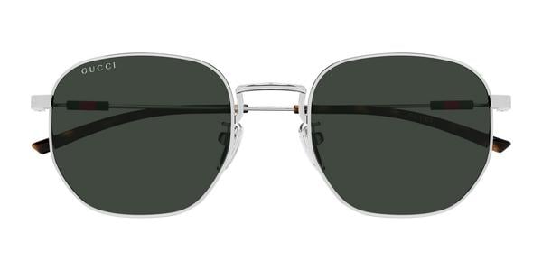 Gucci GG2095S - Silver, Metal, Round frame