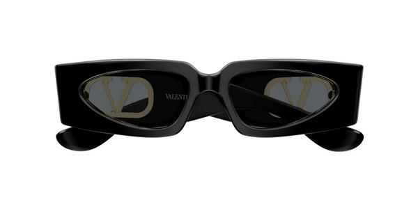 Valentino VG0001S - Black, Acetate, Rectangle frame