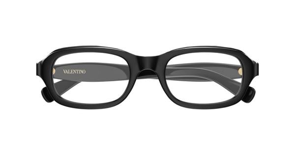 Valentino VG0011O - Black, Acetate, Rectangle frame