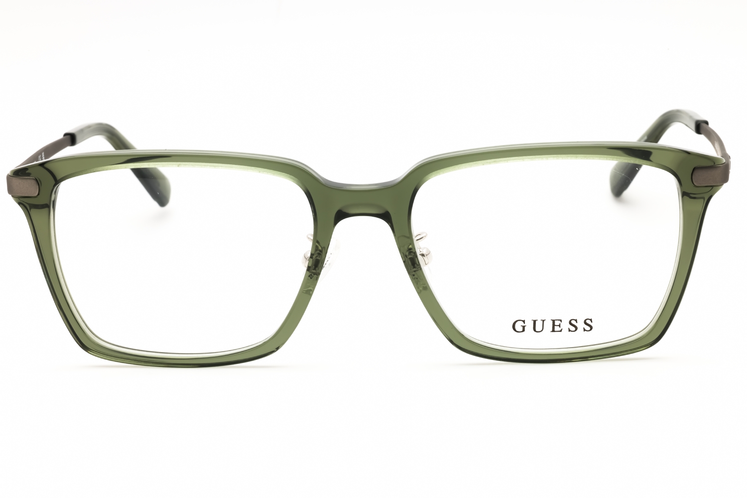 Guess GU50206-D - Shiny Light Green, Acetate, Rectangle frame