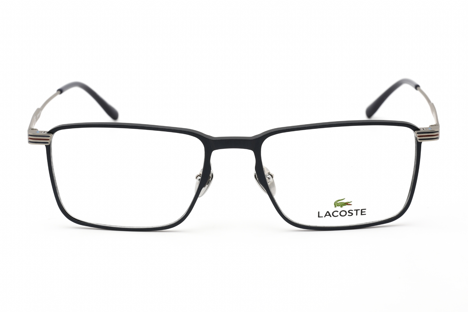 Lacoste L2285E - Semimatte Blue, Metal, Rectangle frame