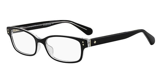 Kate Spade Lucyann2 - Black, Acetate, Rectangle frame